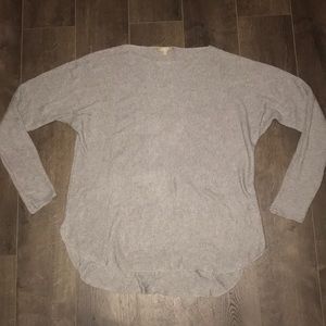 Joan Vass Gray Sweater
